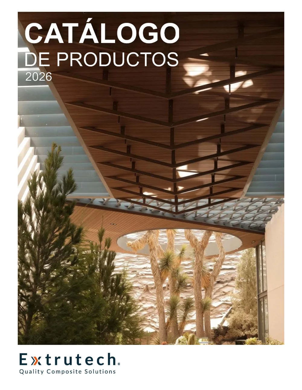 Portada del catálogo de productos Extrutech 2026