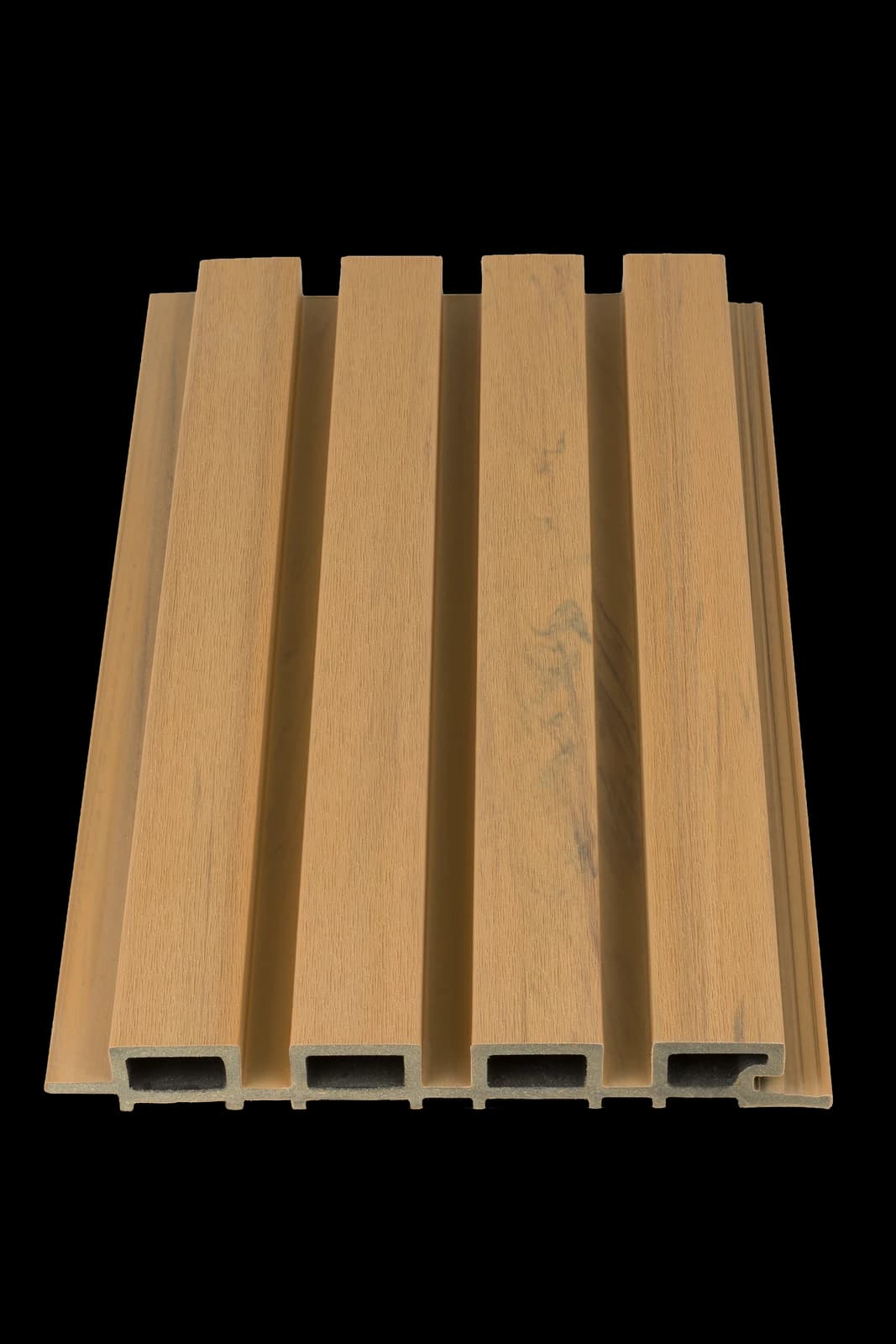 Panel WPC exterior ranurado en color Chesnut (Lambrín Coextruido)